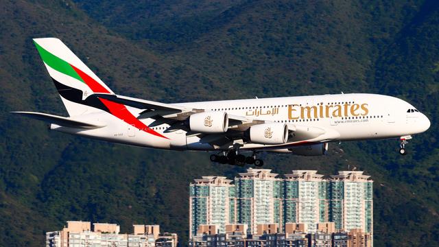 A6-EOZ:Airbus A380-800:Emirates Airline